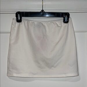 Edikted White Mini Skirt